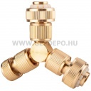 NEO Y csatlakozó, 3 ágú, réz