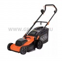 Black+Decker elektromos fűnyíró 1800W, 400mm, 40L-es gyűjtőkosár