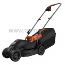 Black+Decker elektromos fűnyíró 1000W, 320mm, 35L-es gyűjtőkosár