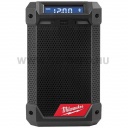 Milwaukee RCDAB+0 M12 akkus rádió és töltő Bluetooth kapcsolattal géptest