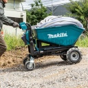 Makita DCU602Z akkus anyagmozgató talicska billencs felépítménnyel 300 kg 2x18V LXT BL XPT