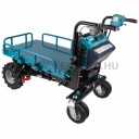 Makita DCU601Z akkus anyagmozgató talicska plató felépítménnyel 300 kg 2x18V LXT BL XPT