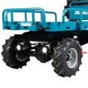 Makita DCU601Z akkus anyagmozgató talicska plató felépítménnyel 300 kg 2x18V LXT BL XPT