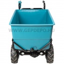 Makita DCU605Z akkus anyagmozgató talicska tartály felépítménnyel 300 kg 2x18V LXT BL XPT