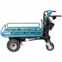 Makita DCU604Z akkus anyagmozgató talicska rács felépítménnyel 300 kg 2x18V LXT BL XPT