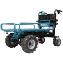 Makita DCU604Z akkus anyagmozgató talicska rács felépítménnyel 300 kg 2x18V LXT BL XPT