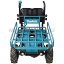 Makita DCU604Z akkus anyagmozgató talicska rács felépítménnyel 300 kg 2x18V LXT BL XPT