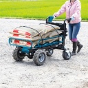 Makita DCU604Z akkus anyagmozgató talicska rács felépítménnyel 300 kg 2x18V LXT BL XPT