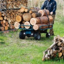 Makita DCU604Z akkus anyagmozgató talicska rács felépítménnyel 300 kg 2x18V LXT BL XPT