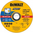 DeWALT Vágókorong fémhez, rozsdamentes acélhoz 125X1mm 100 db