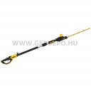 DeWALT DCMPH566N-XJ XR 18V Li-ion akkumulátoros teleszkópos sövényvágó géptest 3,35m 550mm