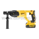 DeWALT 18V XR Li-ion  akkumulátoros SDS-PLUS fúró-vésőkalapács kofferben