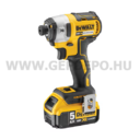 DeWALT DCK266P2T-QW 18V XR Li-ion akkumulátoros ütvefúró-csavarozó gépszett TSTAK kofferben