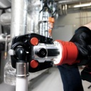 Rothenberger akkus présgép, 0-108mm, 32-34kN (18V, CAS) akku+töltő 2,0 Ah