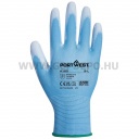 Portwest A120 PU tenyérmártott kesztyű, kék - M