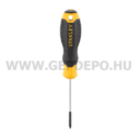 Stanley CushionGrip pozidriv műszerész csavarhúzó - PZ0 x 60 mm