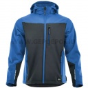 Sara Comfort Plus SoftShell kabát s.szürke - égkék XXXL