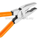 NEO TOOLS Kombinált fogó 180mm, Slim széria, keskenyített fogantyú