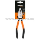 NEO TOOLS Kombinált fogó 180mm, Slim széria, keskenyített fogantyú
