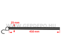 NEO TOOLS Rakományrögzítő racsnis heveder 4,5m/25mm, 260kg