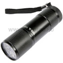 YATO Zseblámpa 3W 9 LED 3xAAA elem