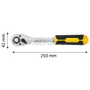 Topex Racsnis kulcs 1/2", 250mm, 45fok
