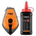 NEO TOOLS Kicsapózsinór + festék, műanyag házas, 30m, 1:3-as gyorsítóáttétel