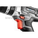 GRAPHITE Akkus fúró, csavarozó, ütvefúró ENERGY+, 18V, 13mm gyorstokmány, akku nélkül