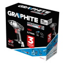 GRAPHITE Akkus ütvecsavarozó 1/4" (hatszög) ENERGY+ 18V, 180nm, akku nélkül
