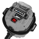 GRAPHITE Akkus száraz/nedves porszívó ENERGY+ 18V, 10kpa, 12L műanyag tartály, akku nélkül