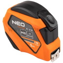 Neo Mérőszalag 5m / 19 mm, mágneses, autostop, skála mm/inch