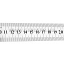 Neo rozsdamentes acél egyenes vonalzó - 75 cm