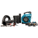 Makita DUB363PT2V akkus légseprő lombszívó