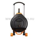 Fiskars XL automata tömlőkocsi kerekekkel