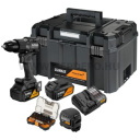 DeWALT DCD86MP2KT-QW McLaren 18V XR Li-ion akkumulátoros ütvefúró-csavarozó BL TSTAK kofferben