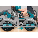 MakitaHS014GZ akkus körfűrész géptest 125mm 40V max XGT BL AFT AWS XPT