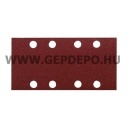 Makita csiszolópapír "E" papíron, 80x166mm K40 50db