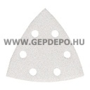 Makita tépőzáras csiszolópapír "D" papíron, 96x96mm K60 50db