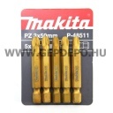 Makita titánium bit PZ3x50 mm - 5 db