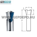 Makita fecskefarkú marókés 12mm 10°