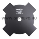 Makita bozótvágó kés 255 x 25,4 mm 4 fogú (B-01884)