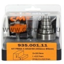 CMT csapoló marókés készlet D:34,9mm L:12,7mm S:8mm