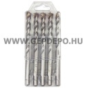 Makita 2+ kőzetfúró csomag hengeres befogású 10x120mm 5db