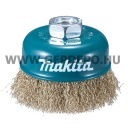 Makita hullámos sárgaréz drótkefe csésze 90mm M14