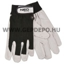 Neo védőkesztyű sertésbőrből tépőzárral - XL/10