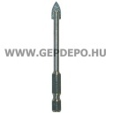 Makita 1/4" hatlap befogású üveg-csempefúrószár 8x70mm